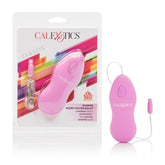 Whisper Micro-Heated Bullet Pink 2-Speed Compact Vibrating Massager with Heat and Silver Plated Finish BULLETS
